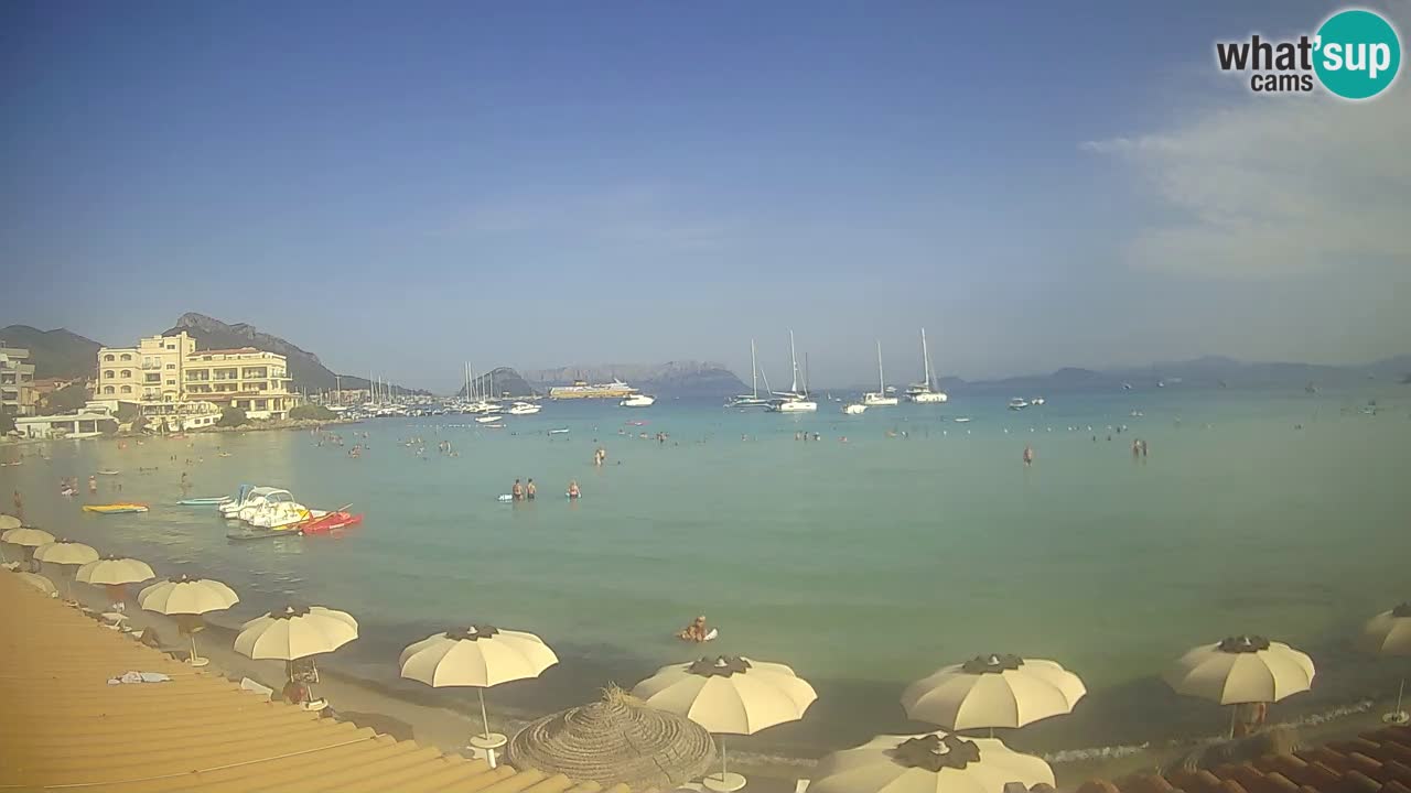 Webcam Terza Spiaggia Golfo Aranci – Vista en directo de la playa