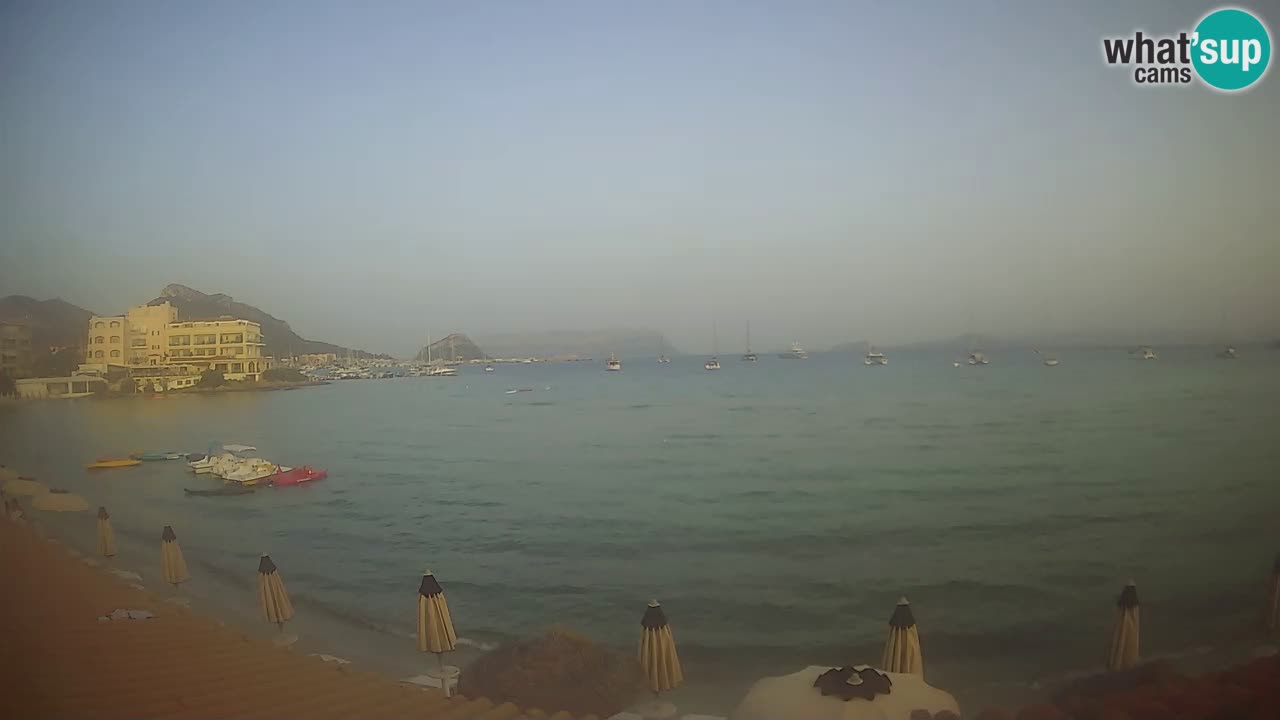 Webcam Terza Spiaggia Golfo Aranci – Liveblick auf den Strand