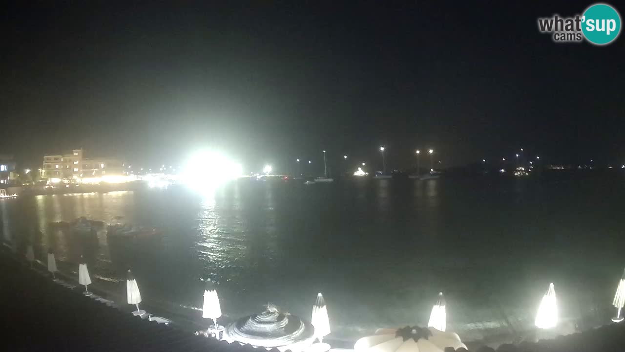 Webcam Terza Spiaggia Golfo Aranci – Vue en direct de la plage