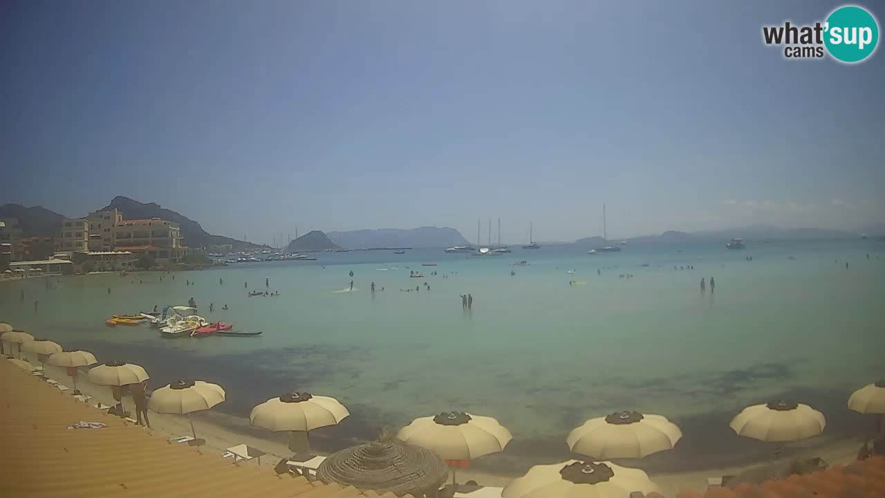 Webcam Terza Spiaggia Golfo Aranci – Liveblick auf den Strand