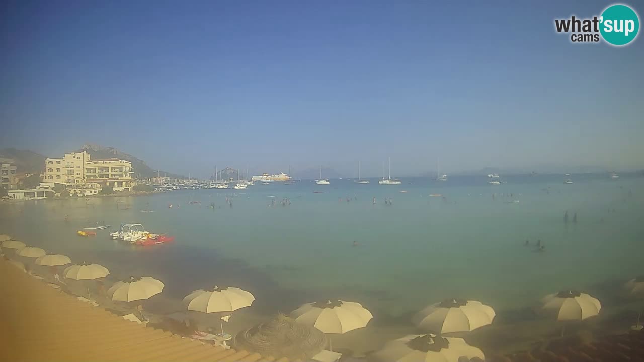 Webcam Terza Spiaggia Golfo Aranci – Vue en direct de la plage