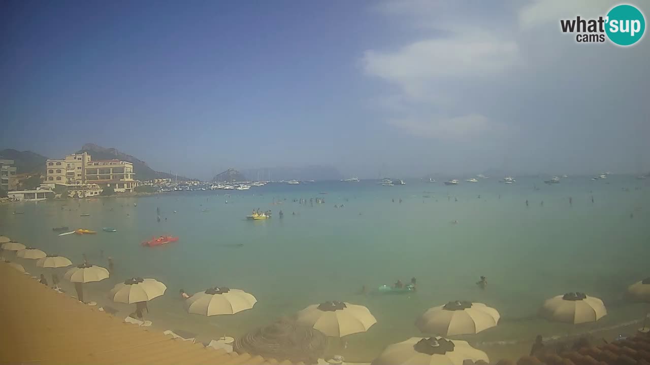 Webcam Terza Spiaggia Golfo Aranci – Vue en direct de la plage