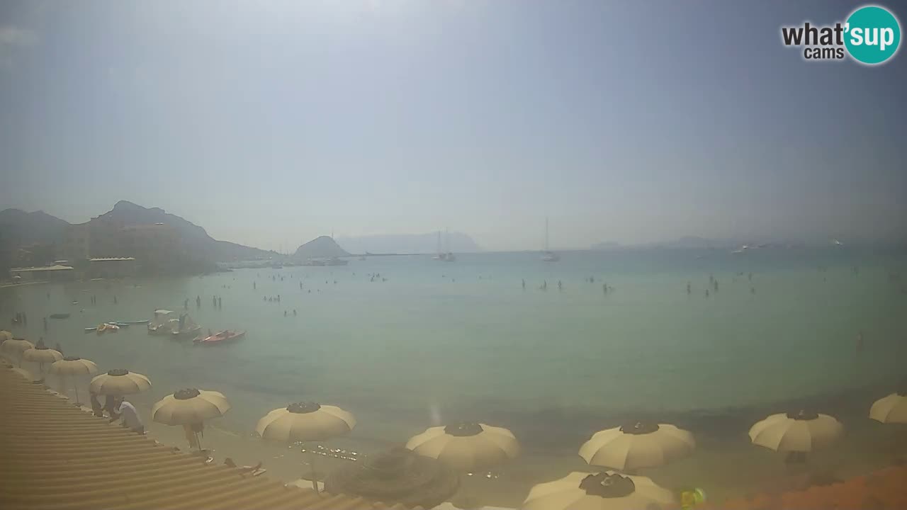 Webcam Terza Spiaggia Golfo Aranci – Vue en direct de la plage