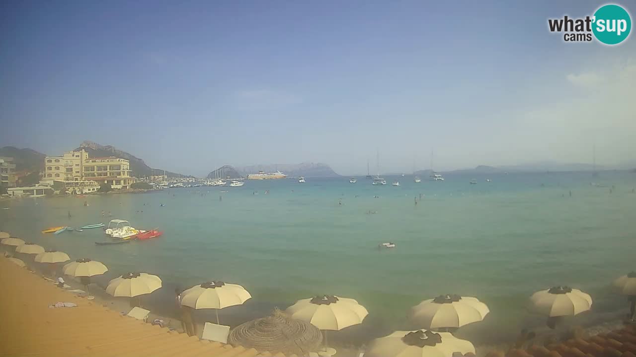 Webcam Terza Spiaggia Golfo Aranci – Vista mare in diretta