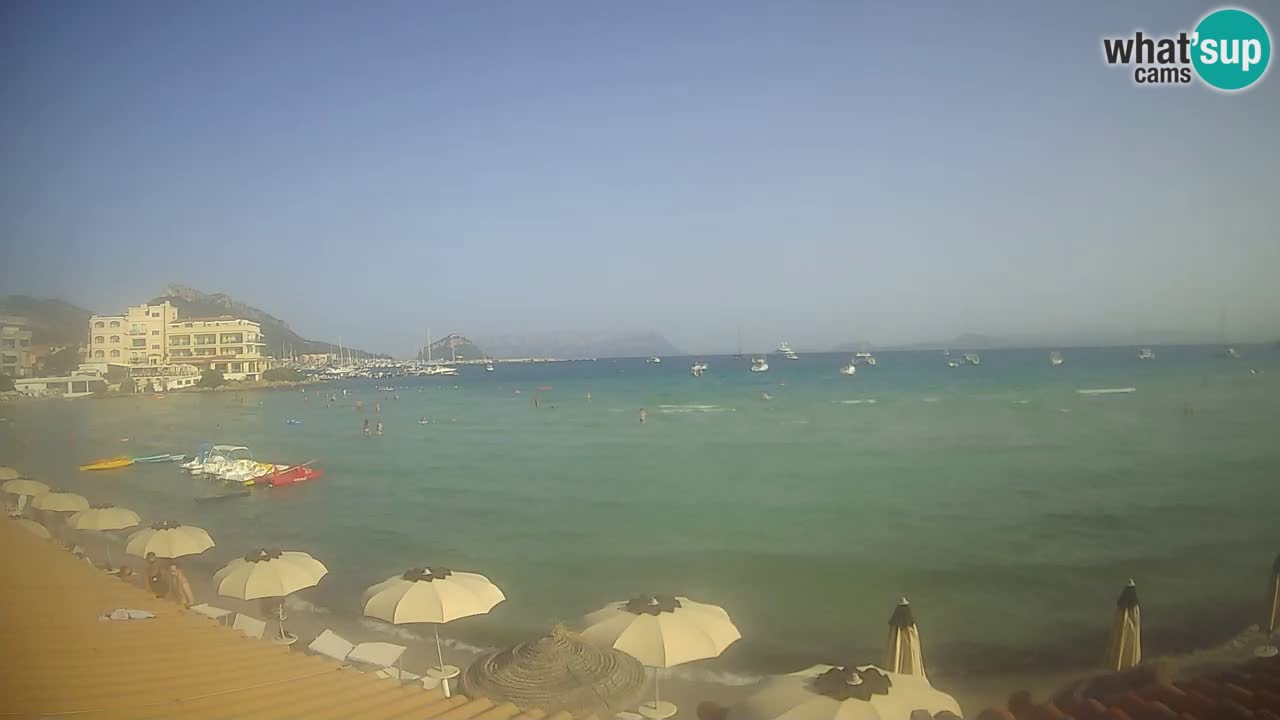 Webcam Terza Spiaggia Golfo Aranci – Liveblick auf den Strand