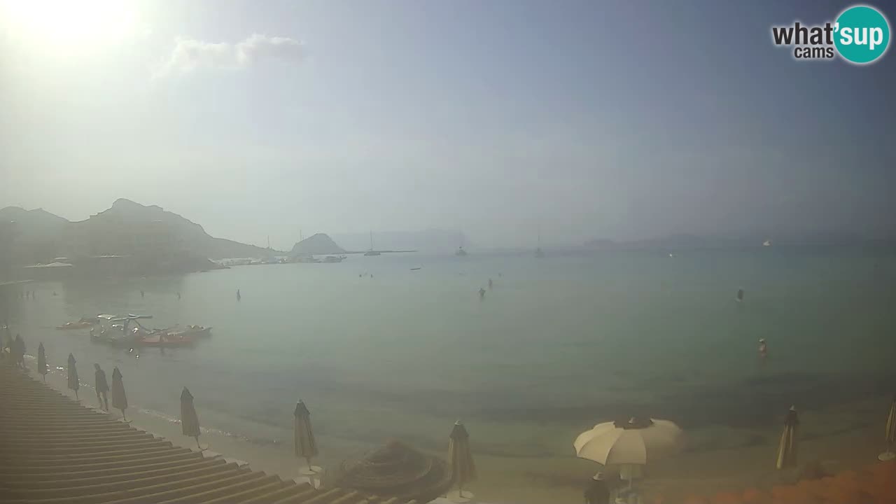 Webcam Terza Spiaggia Golfo Aranci – Liveblick auf den Strand