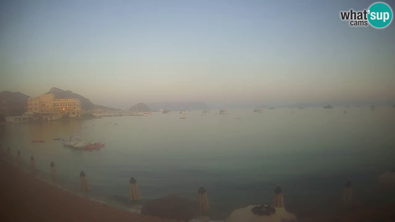 Webcam Terza Spiaggia Golfo Aranci – Vue en direct de la plage