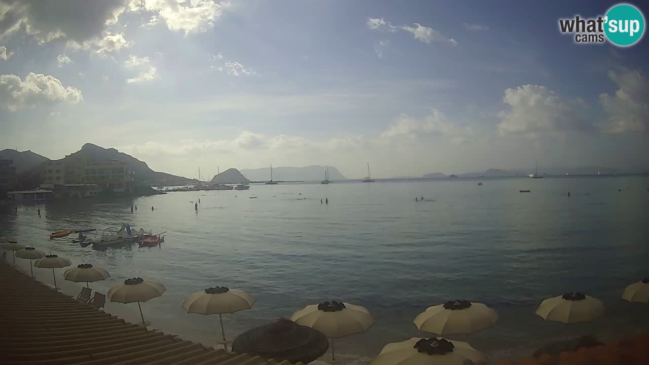 Webcam Terza Spiaggia Golfo Aranci – Vista en directo de la playa
