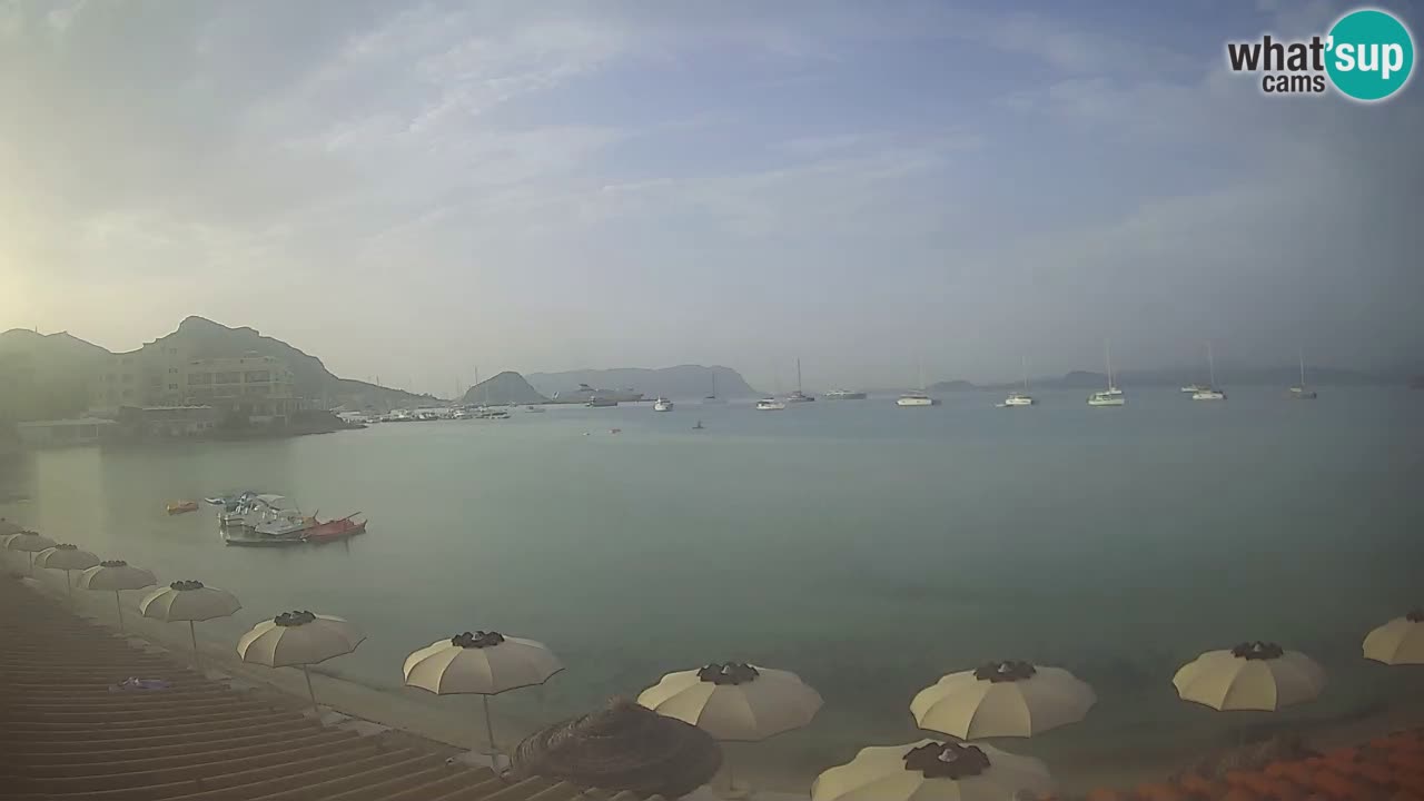 Webcam Terza Spiaggia Golfo Aranci – Vue en direct de la plage