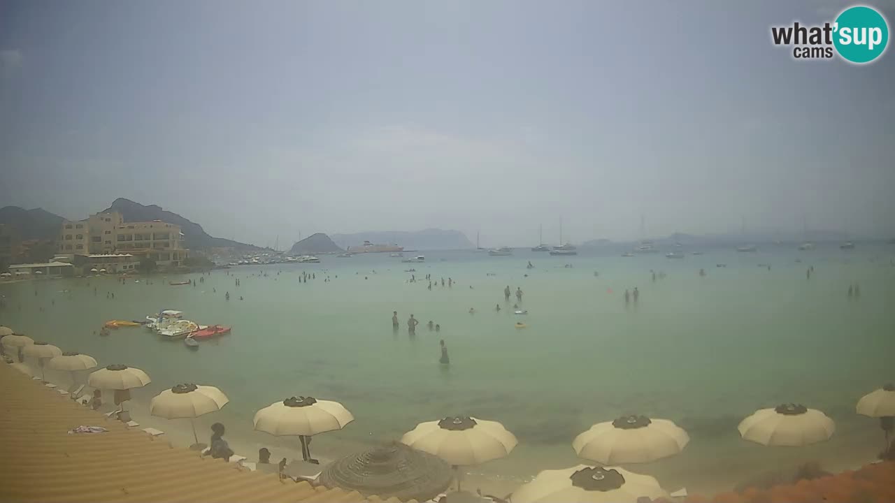 Webcam Terza Spiaggia Golfo Aranci – Liveblick auf den Strand