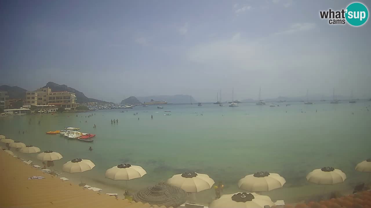 Webcam Terza Spiaggia Golfo Aranci – Vue en direct de la plage