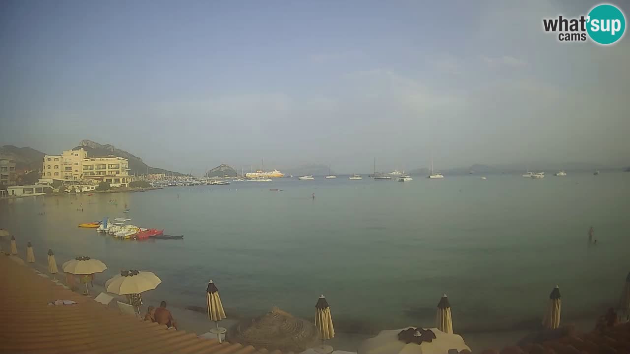 Webcam Terza Spiaggia Golfo Aranci – Vue en direct de la plage