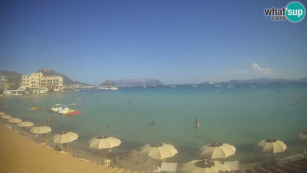 Webcam Terza Spiaggia Golfo Aranci – Liveblick auf den Strand