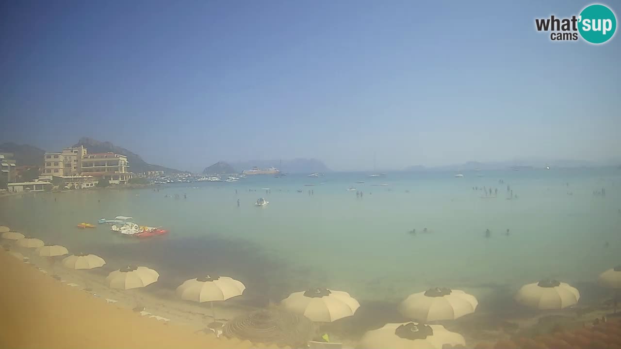 Web kamera Terza Spiaggia Golfo Aranci – Pogled uživo na plažu