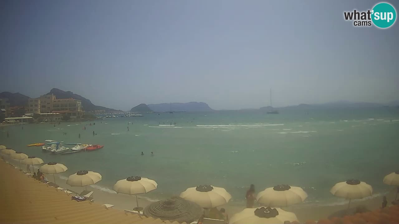 Webcam Terza Spiaggia Golfo Aranci – Vue en direct de la plage