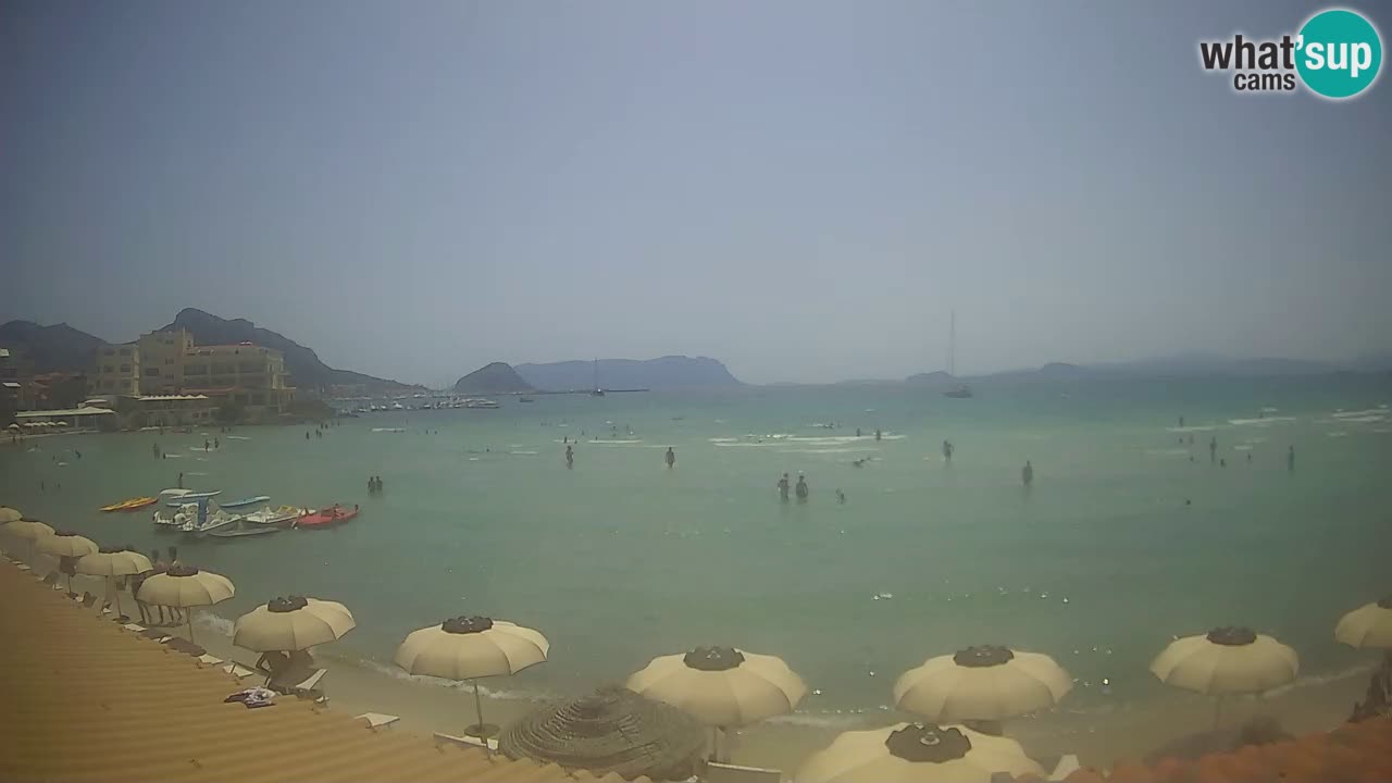 Webcam Terza Spiaggia Golfo Aranci – Vista en directo de la playa