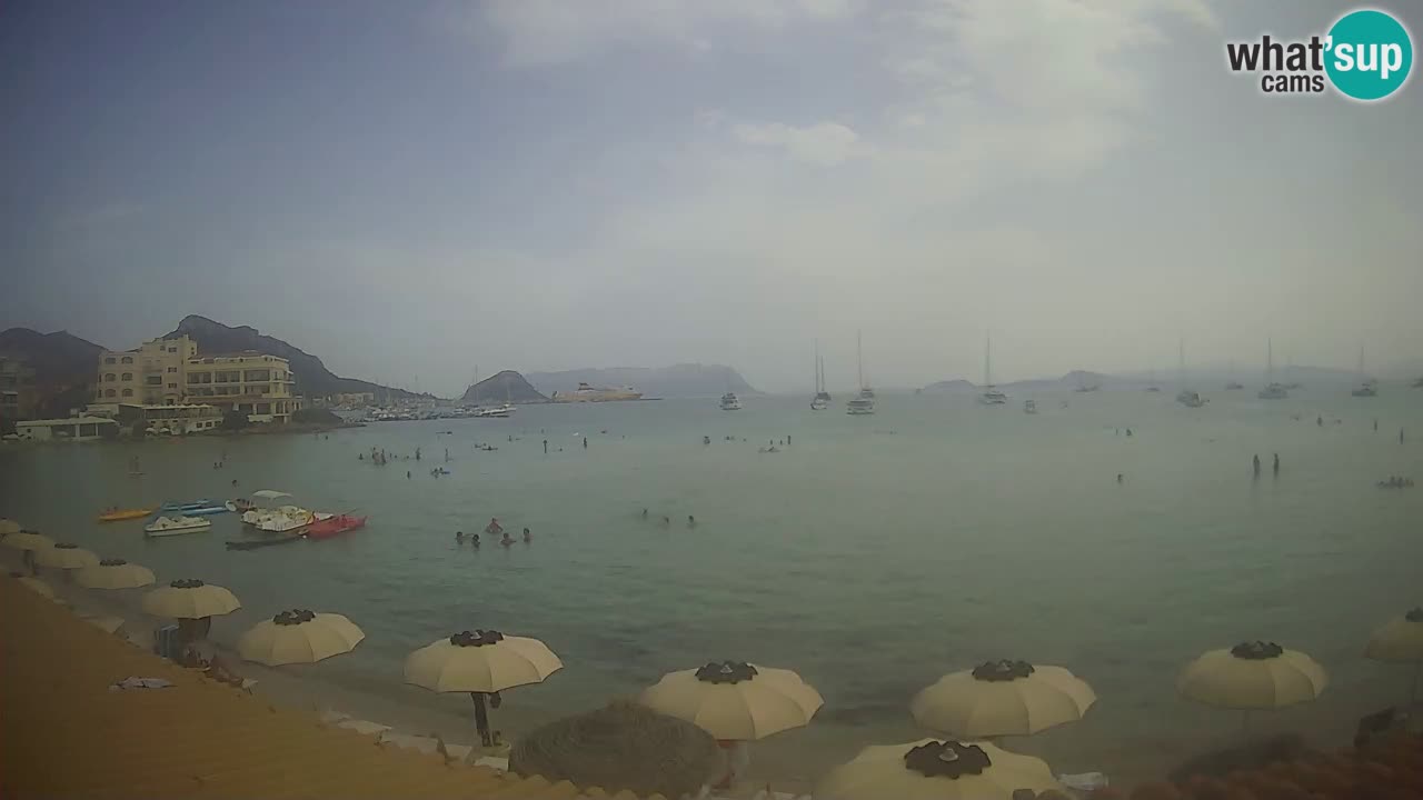 Webcam Terza Spiaggia Golfo Aranci – Vista en directo de la playa