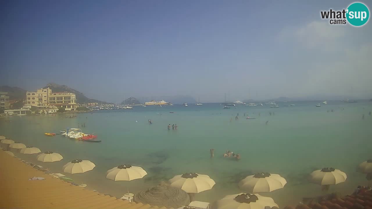 Webcam Terza Spiaggia Golfo Aranci – Vue en direct de la plage
