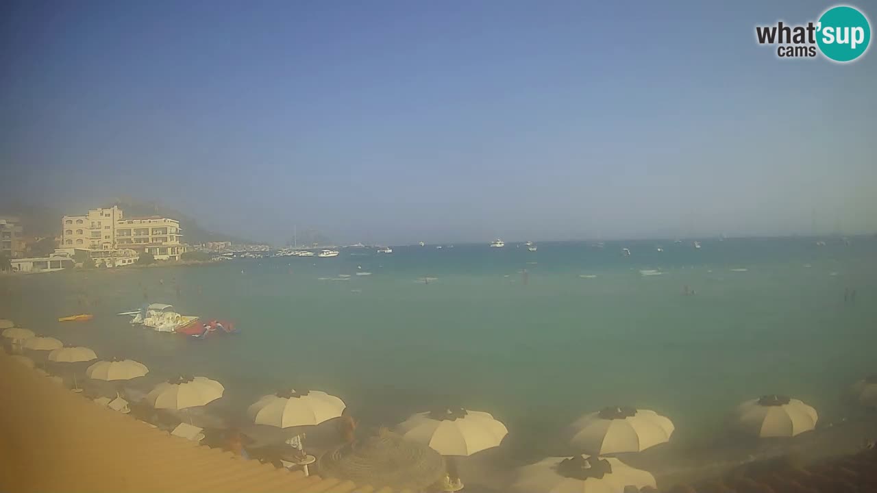 Webcam Terza Spiaggia Golfo Aranci – Liveblick auf den Strand
