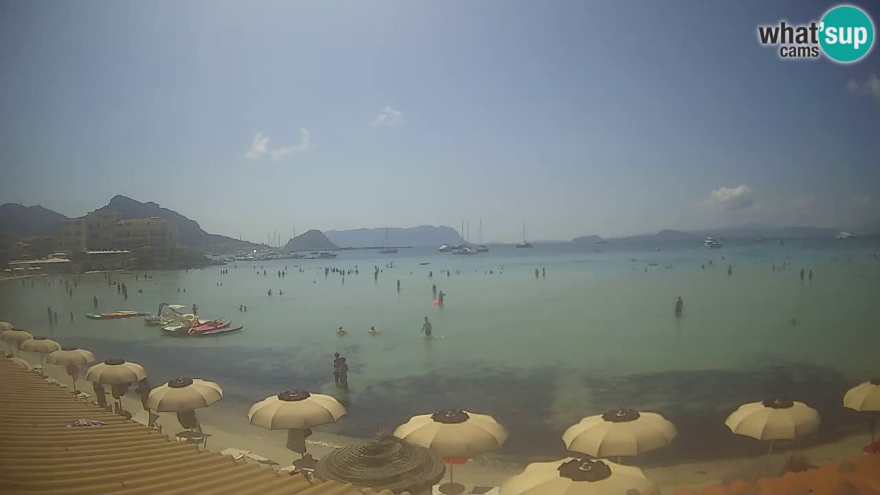 Webcam Terza Spiaggia Golfo Aranci – Liveblick auf den Strand