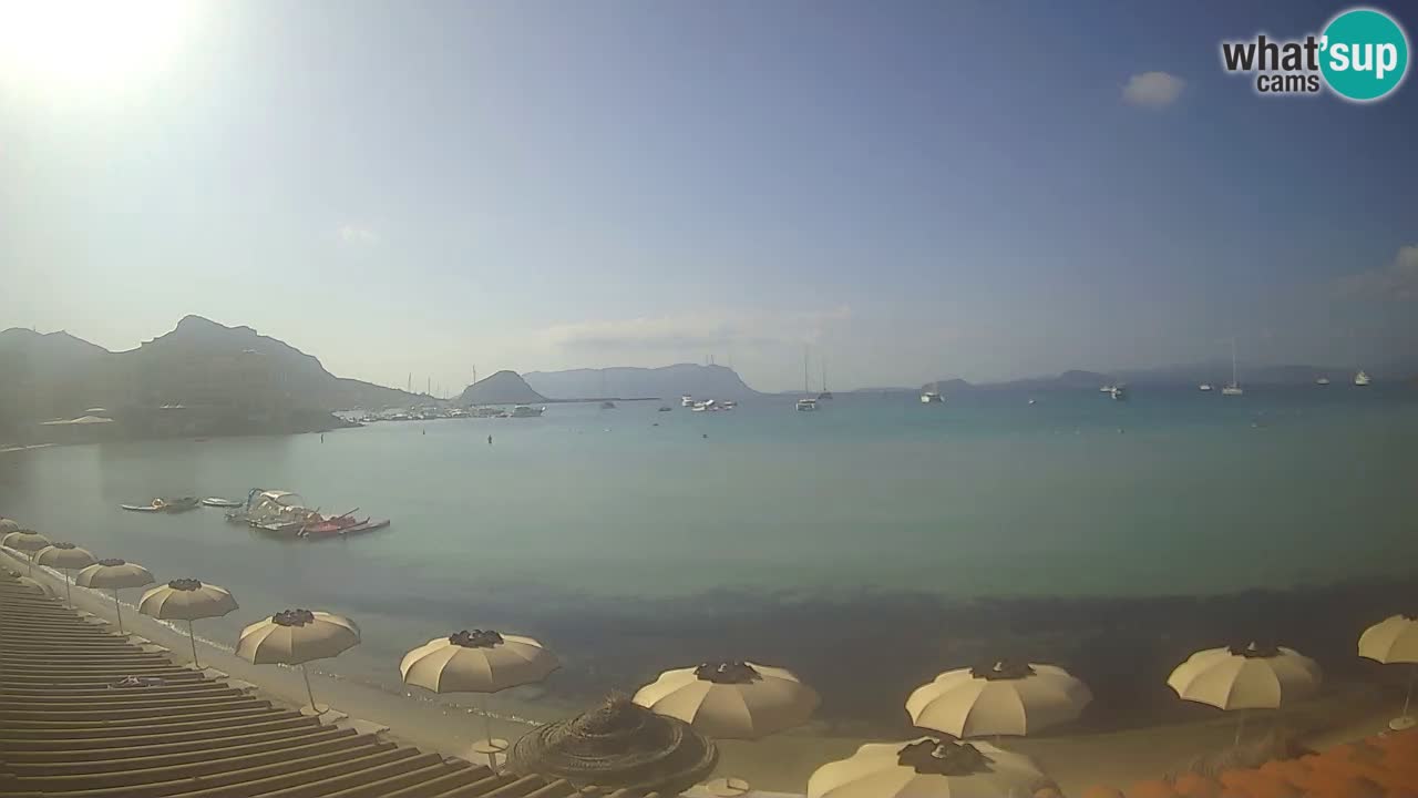 Webcam Terza Spiaggia Golfo Aranci – Liveblick auf den Strand