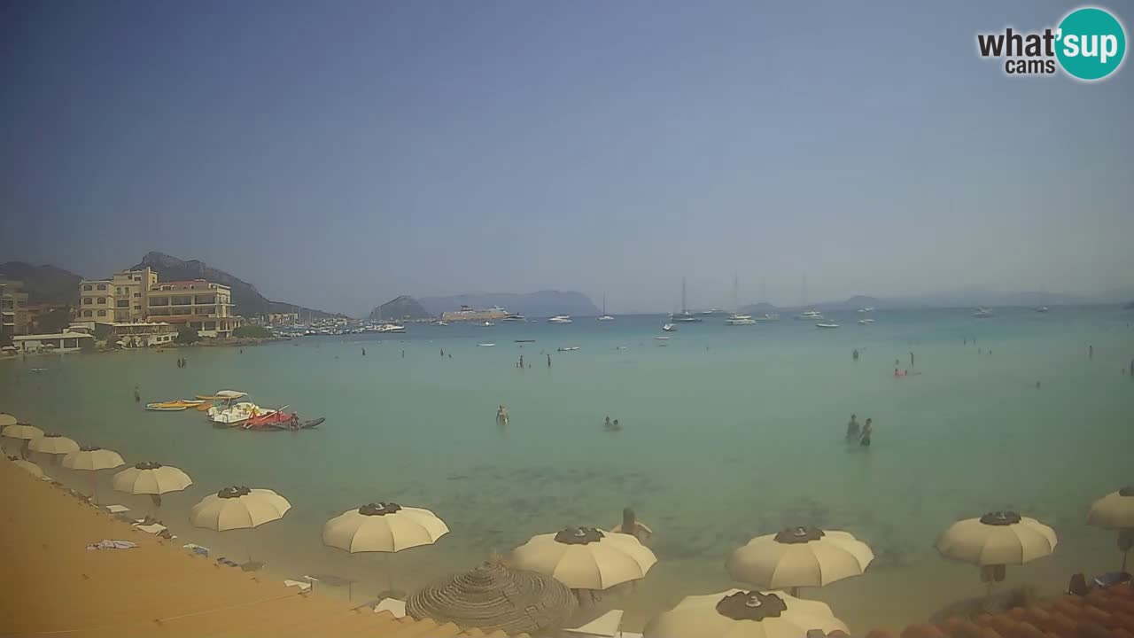Webcam Terza Spiaggia Golfo Aranci – Liveblick auf den Strand