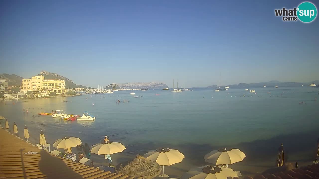 Webcam Terza Spiaggia Golfo Aranci – Liveblick auf den Strand