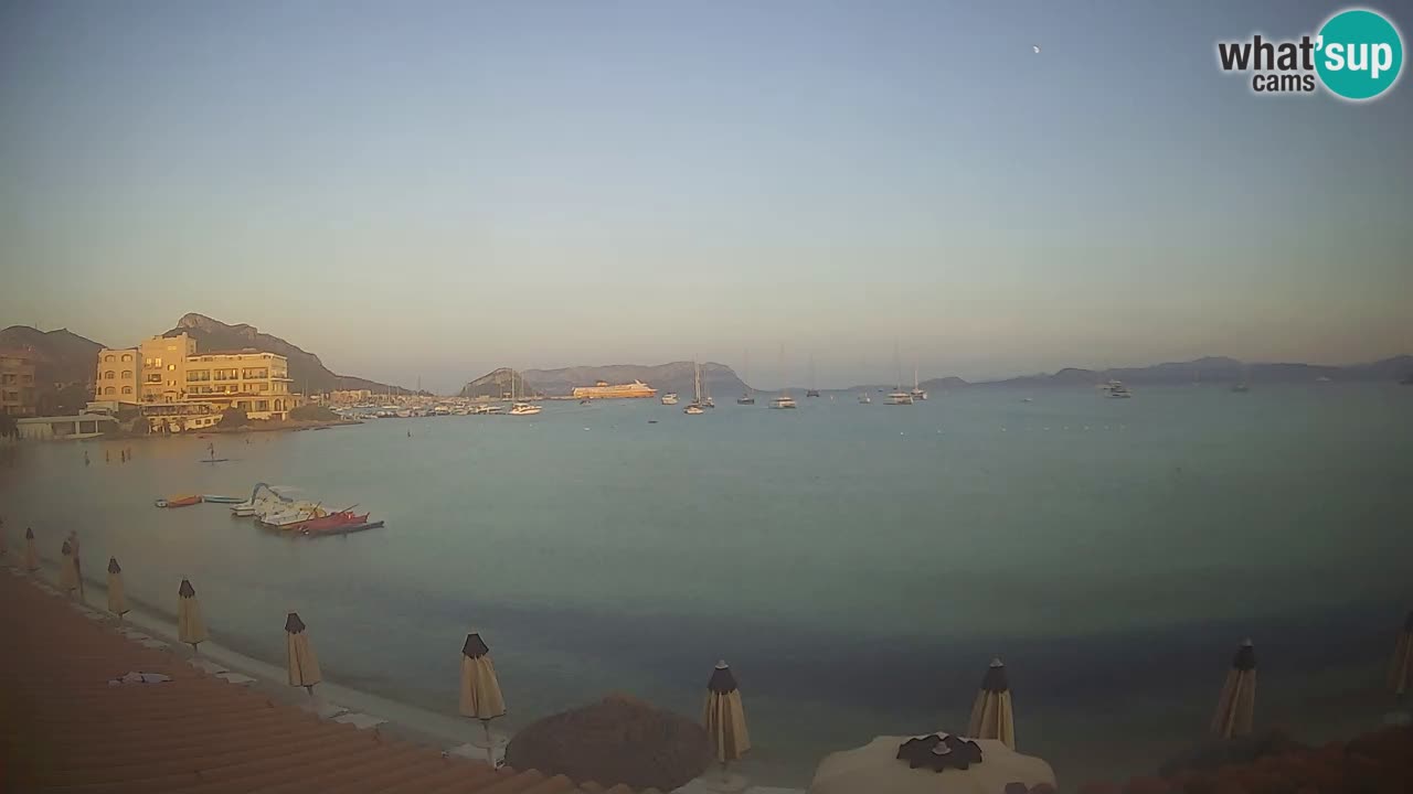 Webcam Terza Spiaggia Golfo Aranci – Vista en directo de la playa