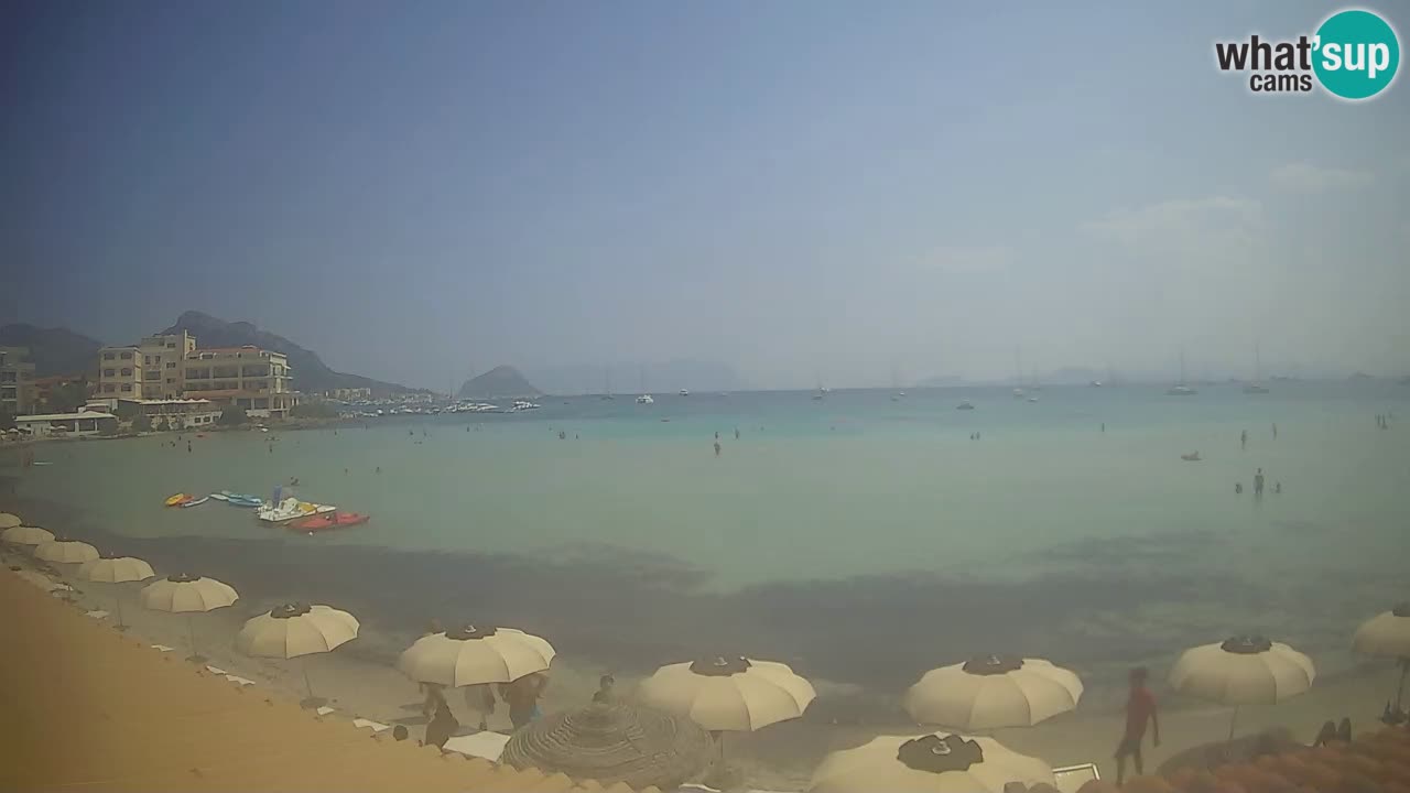 Webcam Terza Spiaggia Golfo Aranci – Vue en direct de la plage