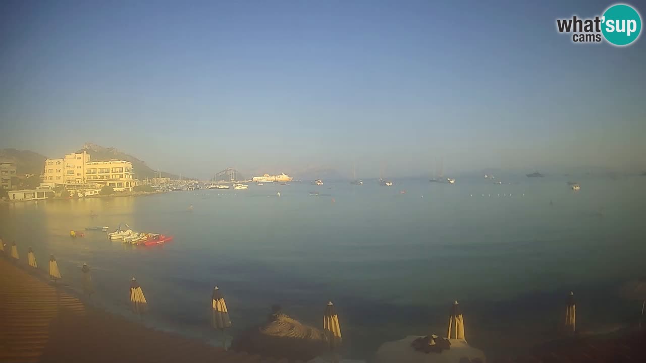 Webcam Terza Spiaggia Golfo Aranci – Vista en directo de la playa