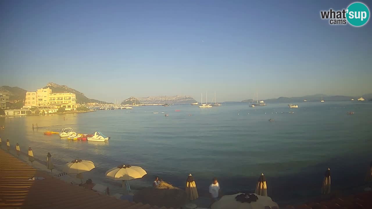 Webcam Terza Spiaggia Golfo Aranci – Liveblick auf den Strand