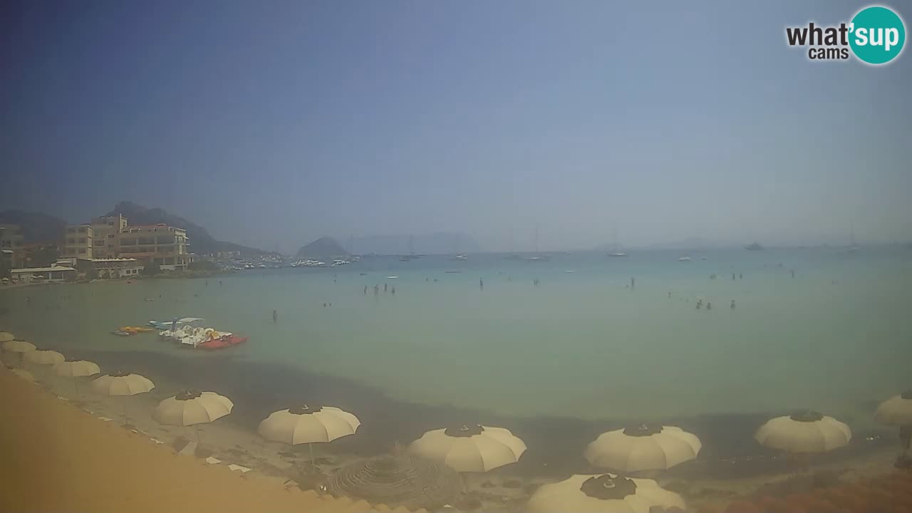 Webcam Terza Spiaggia Golfo Aranci – Liveblick auf den Strand
