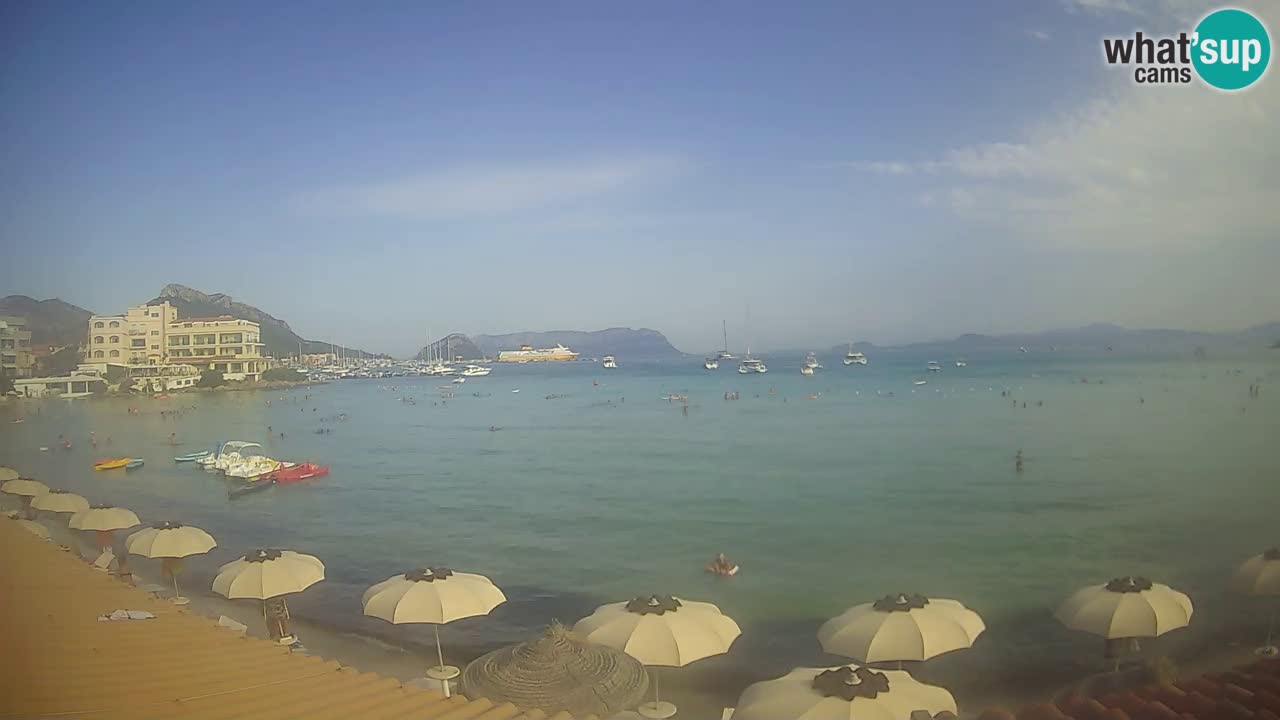 Webcam Terza Spiaggia Golfo Aranci – Vista mare in diretta