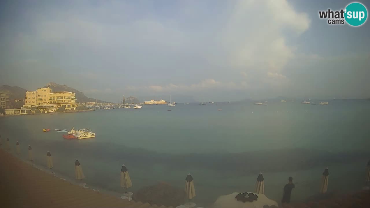 Webcam Terza Spiaggia Golfo Aranci – Liveblick auf den Strand