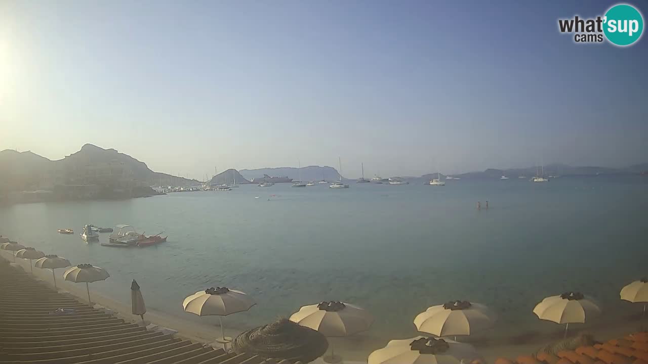 Webcam Terza Spiaggia Golfo Aranci – Vue en direct de la plage