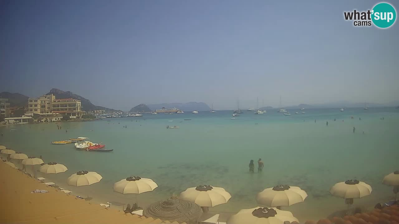 Webcam Terza Spiaggia Golfo Aranci – Vista en directo de la playa