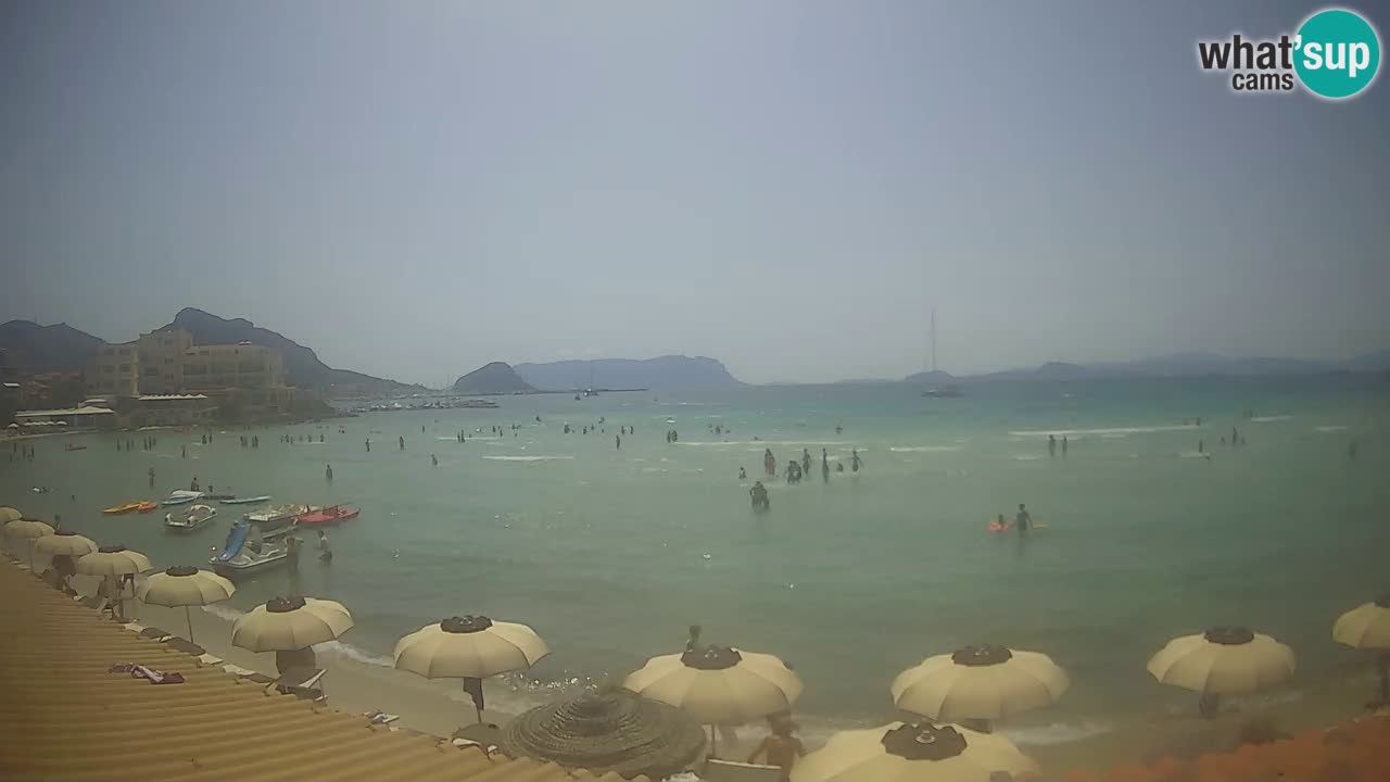 Webcam Terza Spiaggia Golfo Aranci – Liveblick auf den Strand