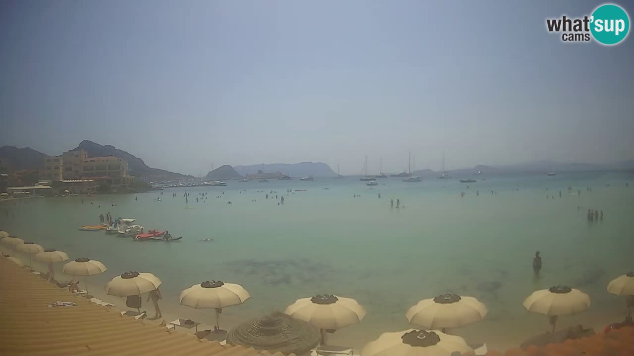 Webcam Terza Spiaggia Golfo Aranci – Liveblick auf den Strand