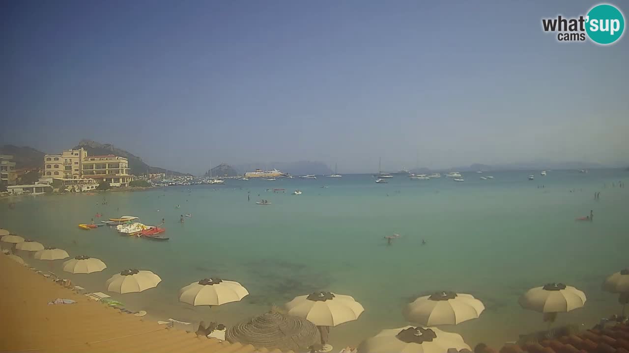 Webcam Terza Spiaggia Golfo Aranci – Vista en directo de la playa