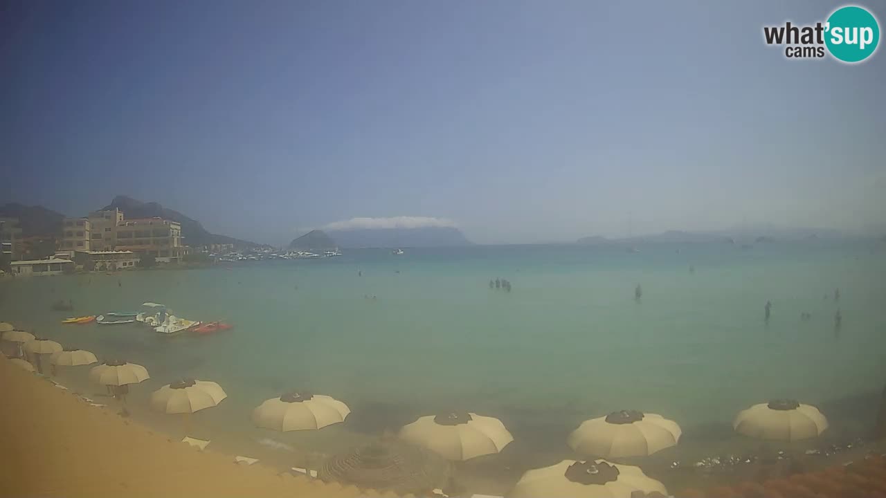 Webcam Terza Spiaggia Golfo Aranci – Vue en direct de la plage
