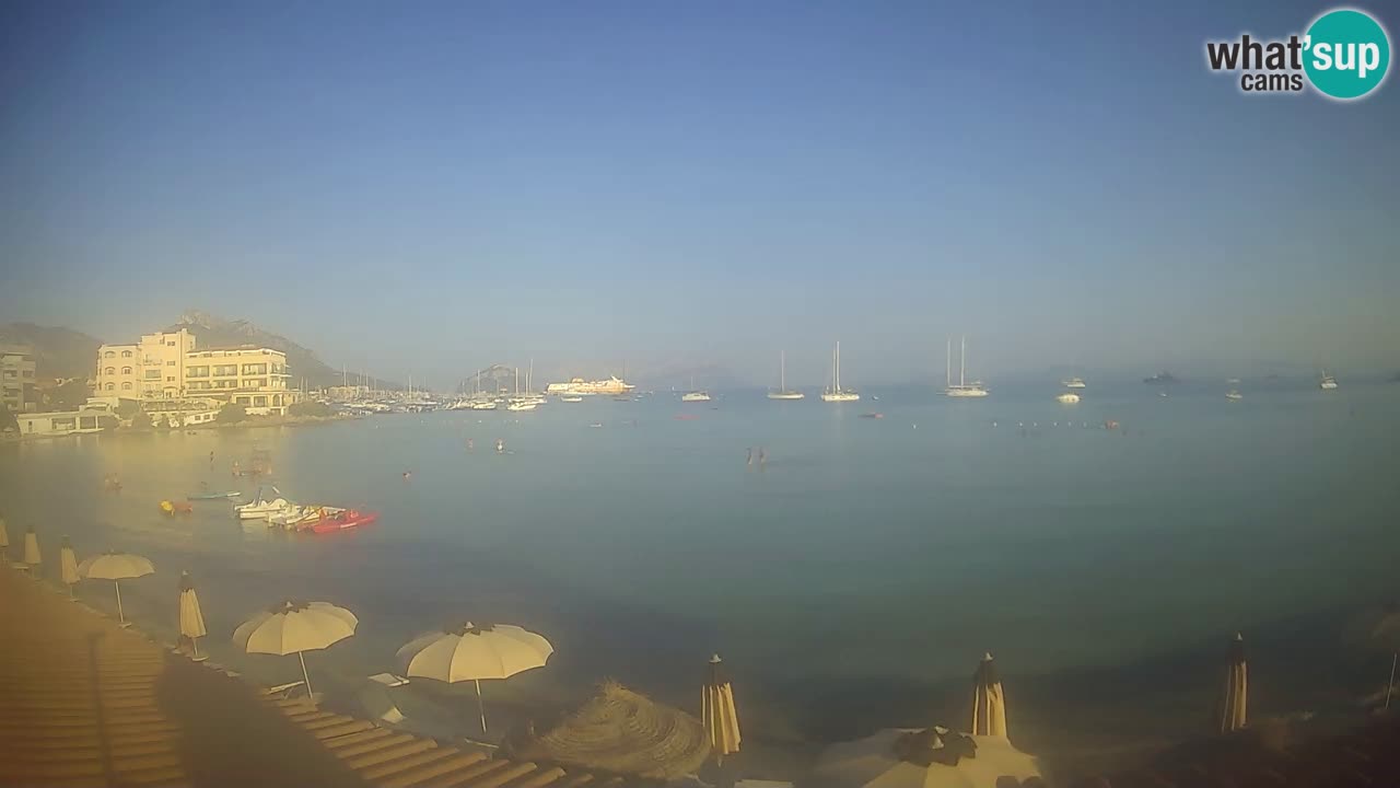 Webcam Terza Spiaggia Golfo Aranci – Vista en directo de la playa