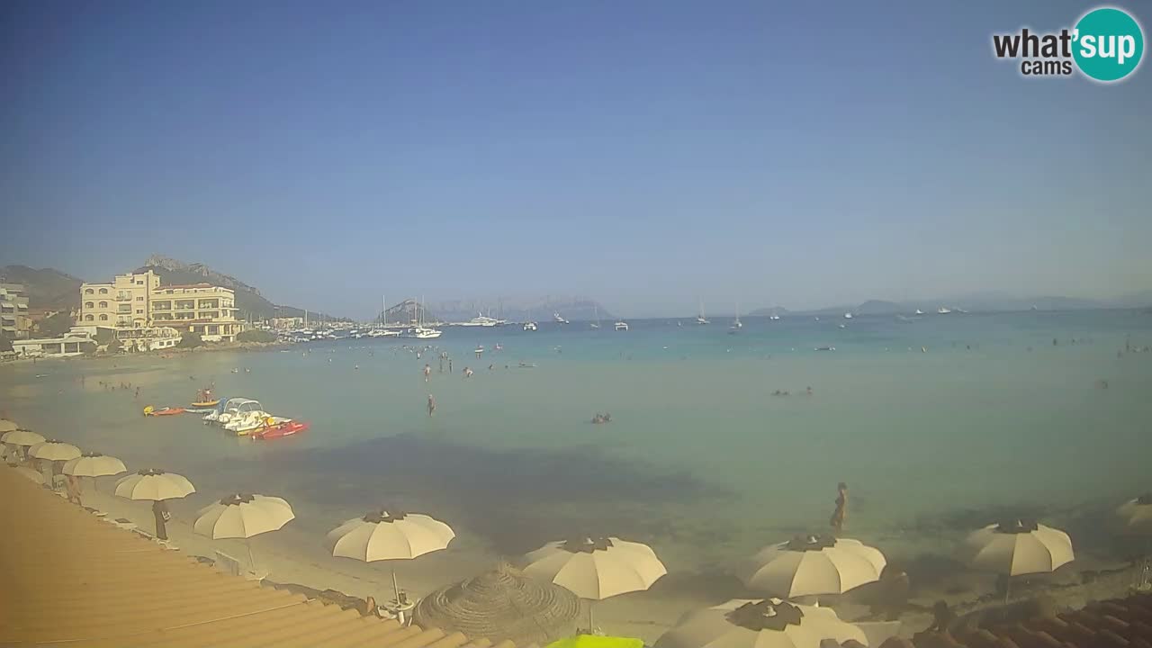 Webcam Terza Spiaggia Golfo Aranci – Vue en direct de la plage