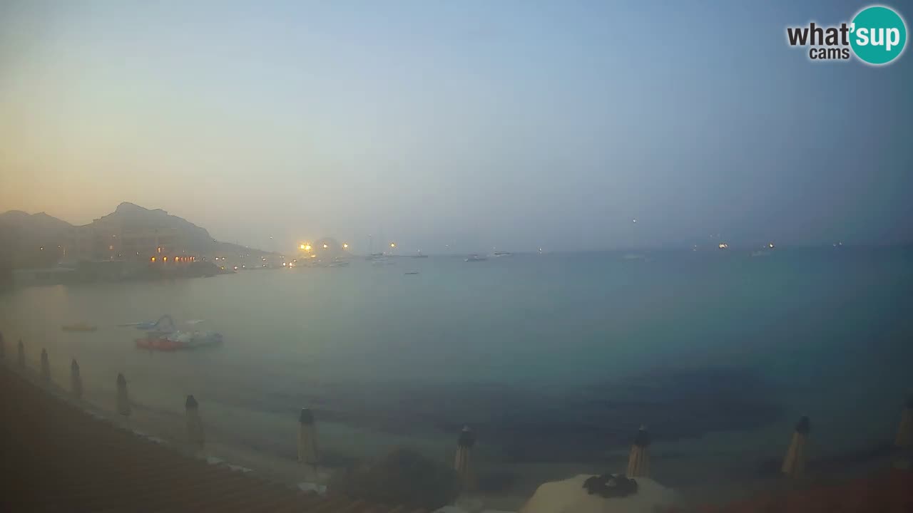 Webcam Terza Spiaggia Golfo Aranci – Vue en direct de la plage