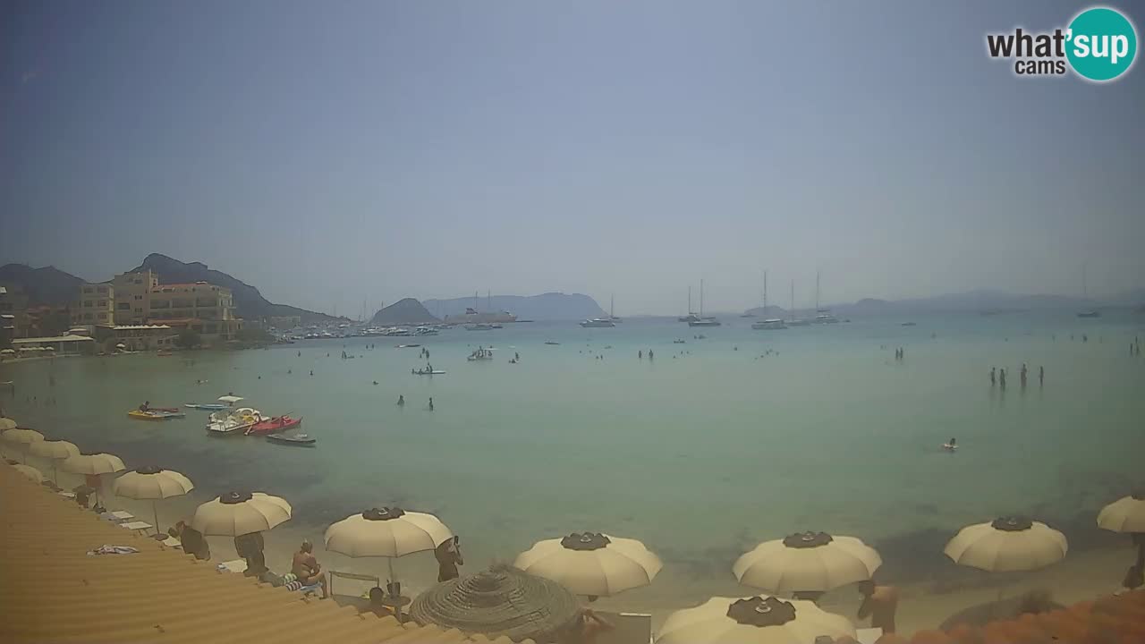 Webcam Terza Spiaggia Golfo Aranci – Vista en directo de la playa