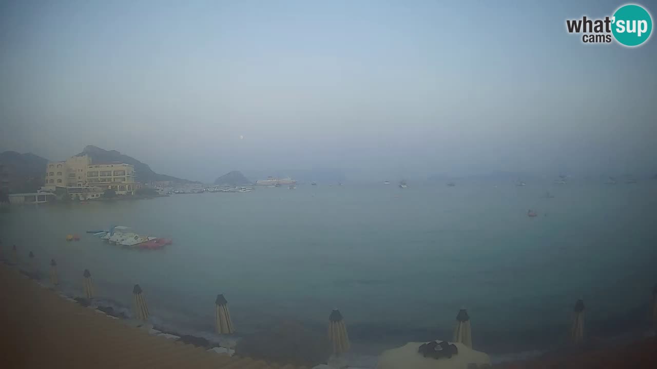 Webcam Terza Spiaggia Golfo Aranci – Liveblick auf den Strand