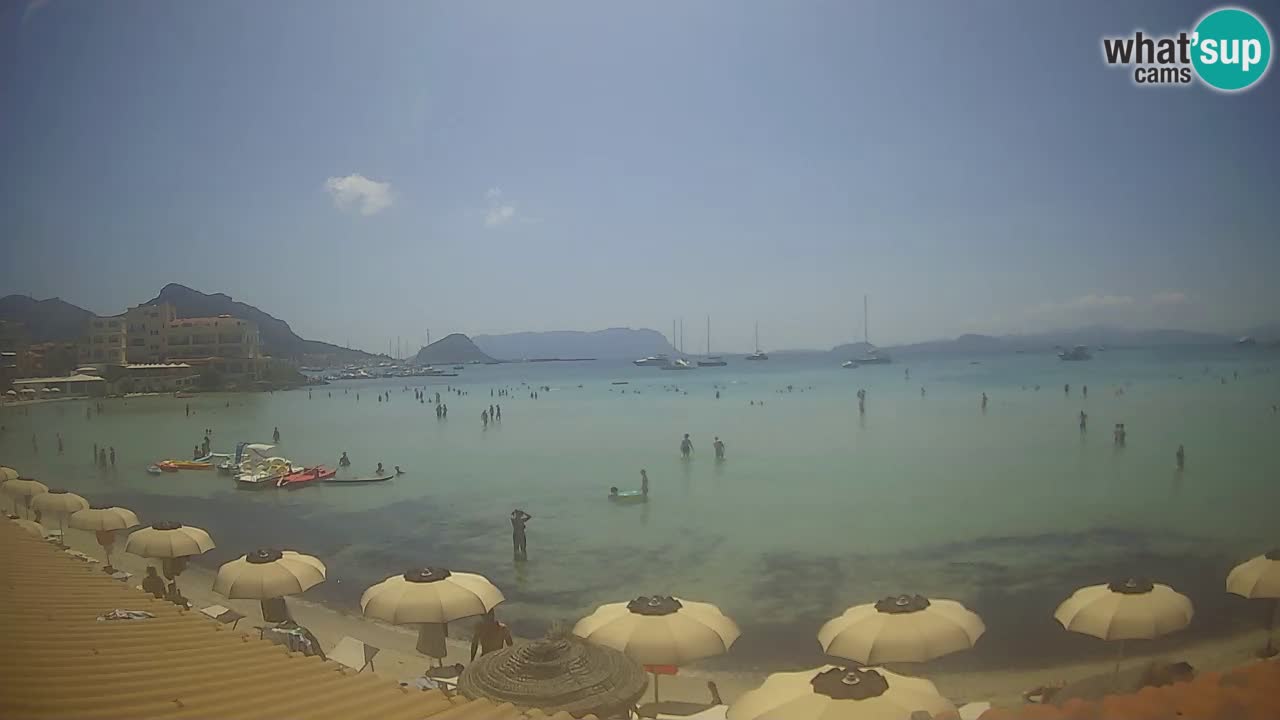 Webcam Terza Spiaggia Golfo Aranci – Liveblick auf den Strand
