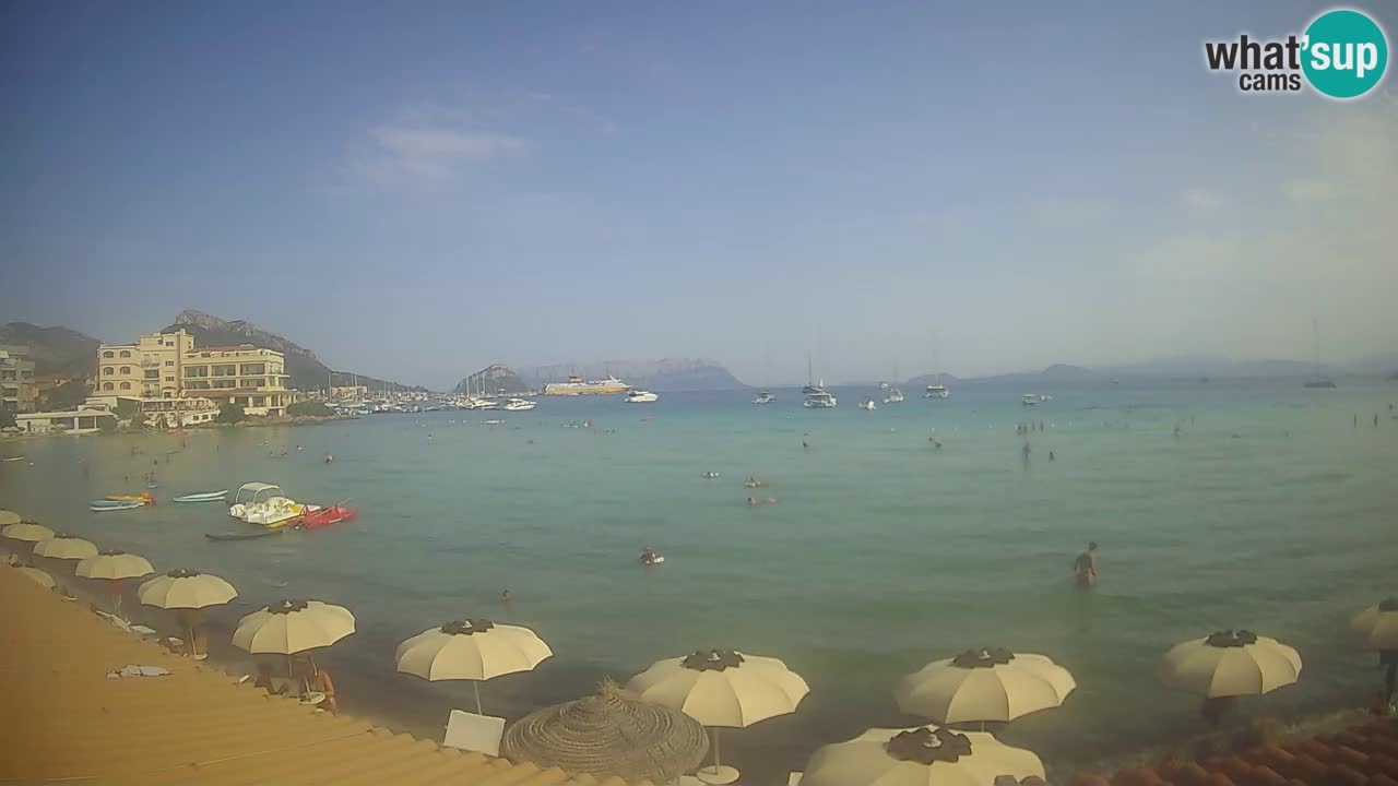 Webcam Terza Spiaggia Golfo Aranci – Vista en directo de la playa