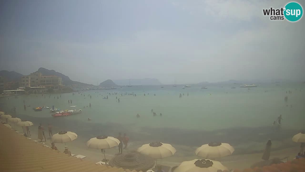 Webcam Terza Spiaggia Golfo Aranci – Liveblick auf den Strand