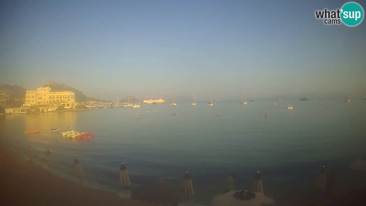 Webcam Terza Spiaggia Golfo Aranci – Vista en directo de la playa