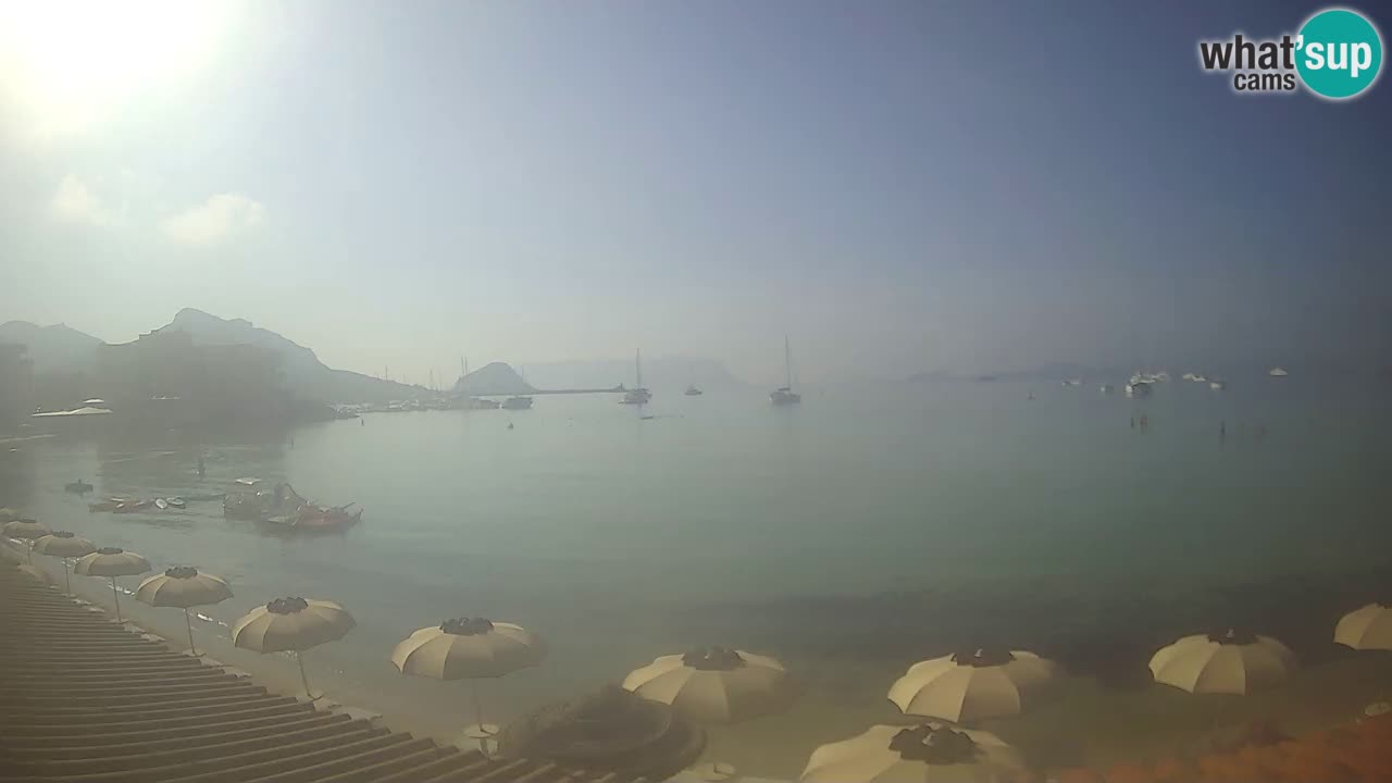 Webcam Terza Spiaggia Golfo Aranci – Vue en direct de la plage